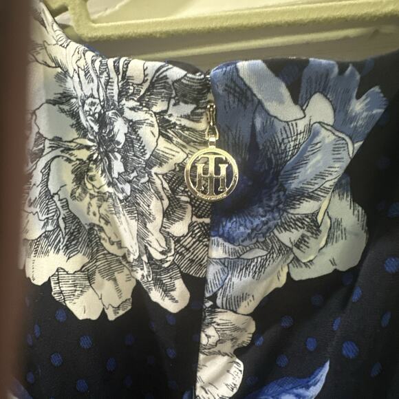Tommy Hilfiger Women’s Blue Floral Shift Dress Sz 16 NWT - Picture 8 of 8